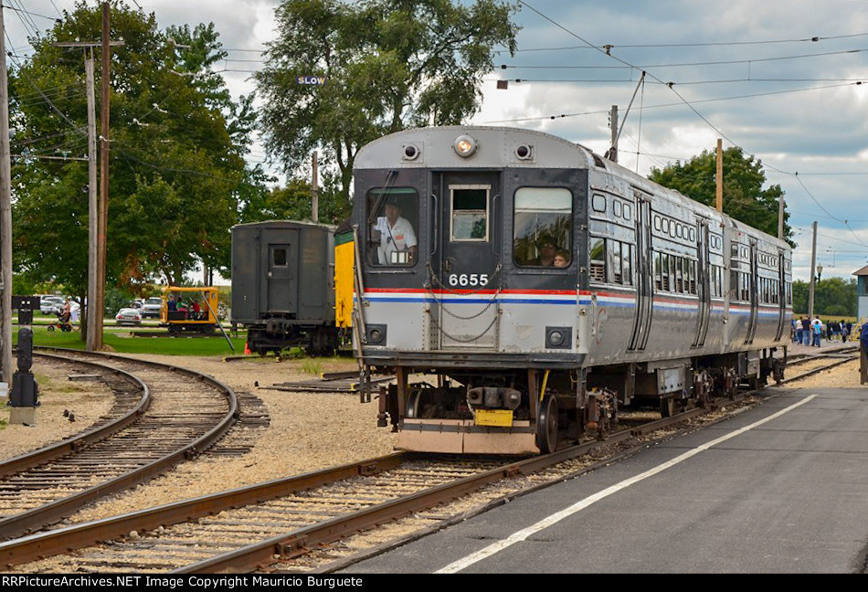 CTA Chicago Transit Authority Electric car